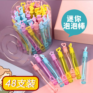 48 Bubble Bubble Sticks Tims Mini Mini Mini Bubble Platform Bubble Machine blow bubble water children's toys