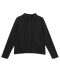 
September Momo minimalist style cool and stylish solid color long-sleeved shirt for women three-dimensional tailoring 2025 spring new polo shirt