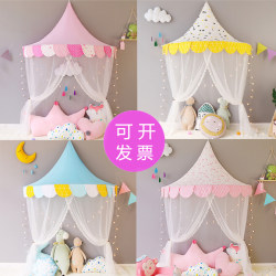 Children's tent reading corner bed gauze curtain indoor princess