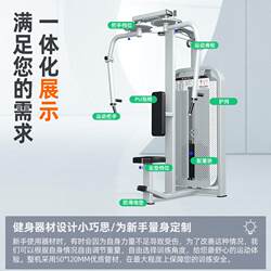 Commercial Gym Equipment Straight Arm Chest Press Trainer Commercial Fitness Equipment Butterfly Machine Large Strength Series