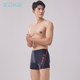 zoke zoke boxer swim trunks large size swimming basic training tight and embarrassing quick-drying professional men's swimsuit