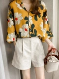 Летняя одежда для школьников, модная дизайнерская рубашка, в корейском стиле, тренд сезона, защита от солнца, оверсайз