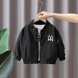 Children's Spring Jacket Boys Versatile Casual Coat 2026 Spring and Autumn New Boys' Stylish Korean Baseball Jacket