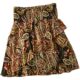 Printed retro short skirt versatile cake skirt for women in summer foreign trade slim niche two wear strapless bottom skirt