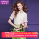 Fei Mengyi new Chinese shirt for women's flared sleeves summer young standing collar button embroidered design temperament shirt
