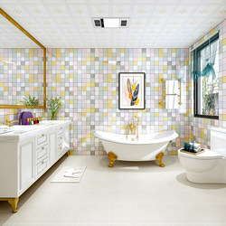 Foshan Macaron Plaid Tiles 300X600 Kitchen Bathroom Bread Tiles Milk Tea Shop Bright Wall Tiles