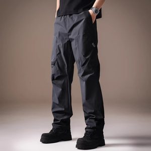 
High-end American outdoor workwear jacket men's autumn velvet quick-drying sports down waterproof casual straight trousers