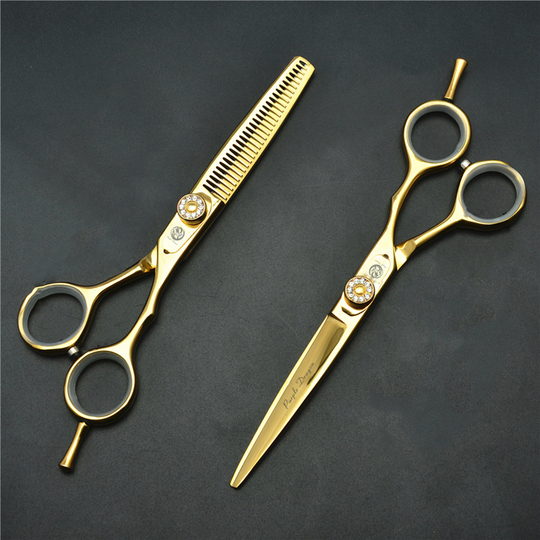 Professionelles Haarschneide-Set – 5,5 Zoll Friseurscheren Aus Rostfreiem Edelstahl, Handgefertigt