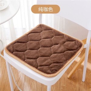 
Four Seasons Super Soft Fabric Warm Thickened Dining Chair Cushions Spring and Autumn Chairs Mahogany Butt Cushions Sofa Cushions Office Student Cushions