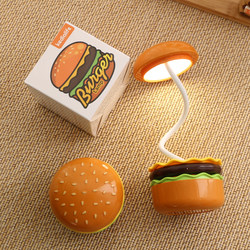 Birthday Gift for a Girl to Give to a Best Friend, Creative Gift Box, Practical Student Reward, High-End Hamburger Desk Lamp