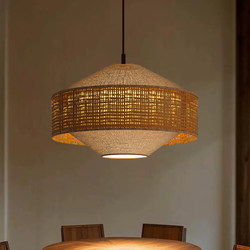 Wabi-Sabi Style Mountain and Wild Style Restaurant Private Room Chandelier Coffee Catering B&B Tea Room Hot Pot Restaurant Table Lamp with Spotlight