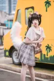 Santailshu ban đầu lolita tay cos phụ kiện đuôi sữa trứng ragdoll mèo sống đặt phòng Đồ chơi đuôi cáo