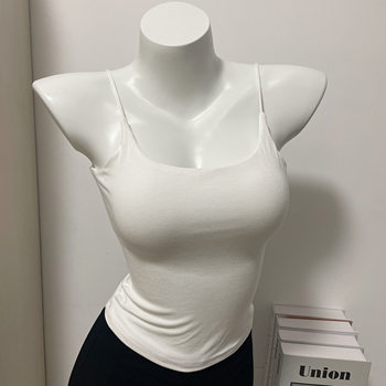 Hot girl tube top with breast pads, pure lusty white suspender belt