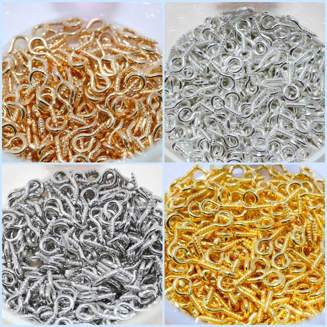 Horn nail diy handmade hanging hoop material horn thread nail pendant bracelet beaded necklace material accessories