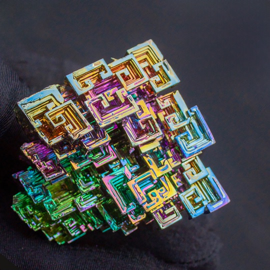 Cristallo Di Bismuto Naturale - Campione Grezzo 5-10g, Decorazione Minerale, Colore Casual - Foto 2