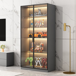 Glass Door Display Cabinet for Home Use in the Living Room, Blind Box Toys, Lego Model Ornaments, Bookcase, Wine Cabinet, Commercial Use
