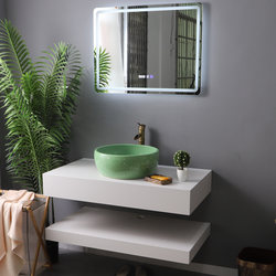 New Chinese-Style Round Washing Machine Countertop Basin Bathroom Cabinet Balcony Hand-Washing Basin Art Hotel Homestay Washbasin