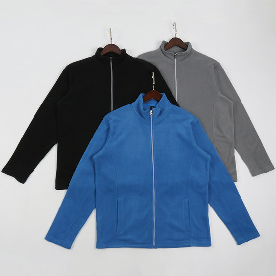 
Plus size benefits! Foreign trade outdoor sports warm fleece coat autumn and winter polar fleece loose casual jacket inner liner