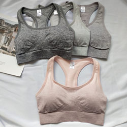 Export Model High-Strength Sports Vest for Women, Yoga Fitness Gradient Vest, Quick-Drying Clothing, Student Bra Without Underwire