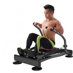 Home Rowing Machine Hydraulic Resistance Rowing Machine Full Body Exercise Fitness Equipment Silent Rowing Exercise