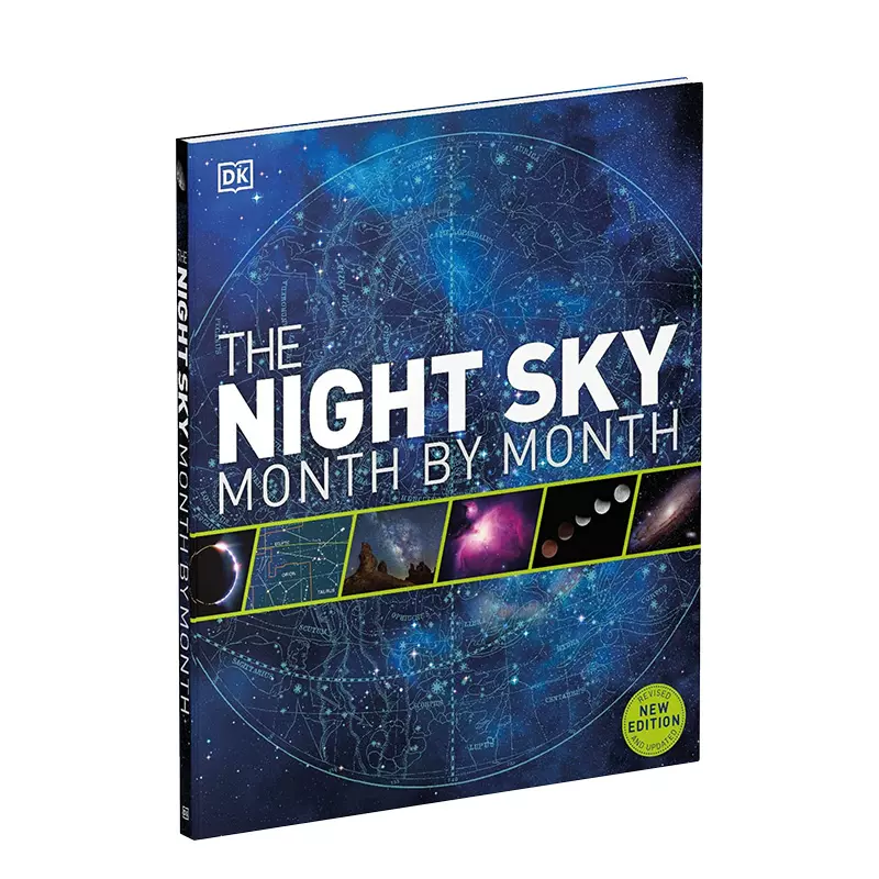 现货】DK百科每月夜空指南The Night Sky Month by Month 天文初学者