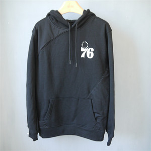 
Foreign trade single autumn and winter brushed men's and women's wear long-sleeved hooded drawstring sweatshirt casual wear top loose sports reflective mark