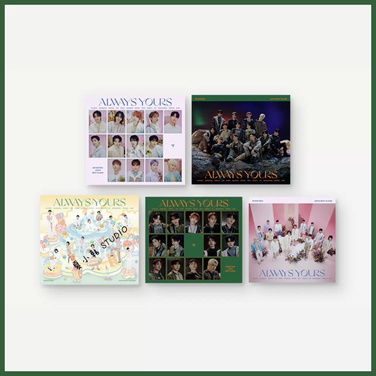全款直郵SEVENTEEN JAPAN BEST ALBUM 「ALWAYS YOURS」日專-Taobao