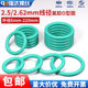 Fluorine rubber O-ring wire diameter 2.5/2.62mm6-220 sealing ring high temperature resistant waterproof oil rubber gasket collection