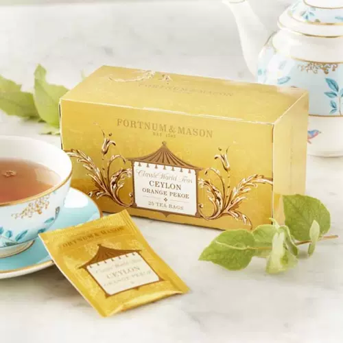 英国fortnum Mason 梅森ceylon 锡兰高地红茶25茶包