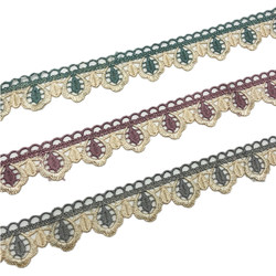 3cm Sofa Cushion Decorative Small Border Lace Bedding Clothing Curtain Fabric Trim Edge Accessories Narrow Edge