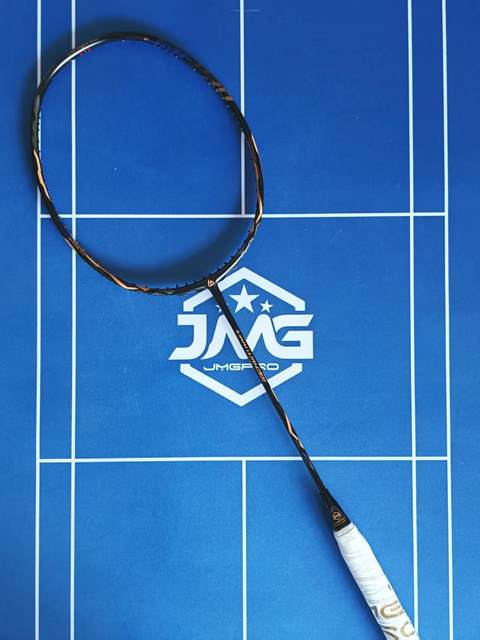 JMG breaks 5.8s badminton racket ultra -fine middle rod elasticity full ...