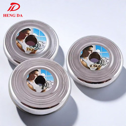 Pure Steel Electroplated Dumbbell Plates Small Hole Barbell Plates 5kg 10kg Fitness Equipment Accessories Weight Environmentally Friendly Dumbbell Plates