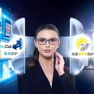 
Essilor Panopticon High Sensitivity/A360 Gray Transformation Customized Film 1.59 Diamond Crystal Film/Diamond Crystal A4/Film Rock 2 Films