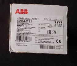 S Genuine Abb Miniature Circuit Breaker S S20abb4-c1, 204-device C25, S204-d32, 204m-d32