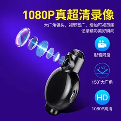 Indoor Room Recording Monitoring Hearing Device Hd 1080P Recorder Camera Recording Pen That Sewn on Clothes