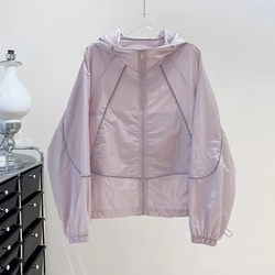 Sun Protection Clothing for Women 2026 New Summer Versatile Short Style for Petite Women, Uv Protection, Breathable, Thin Hooded Sun Protection Clothing