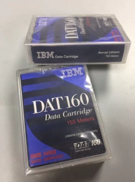 IBM DAT160 DDS-6 160GB Data Cartridge Tape - Sealed, Single Tape IBM DAT160 DDS-6 160GB Data Cartridge Tape - Sealed, Single Tape