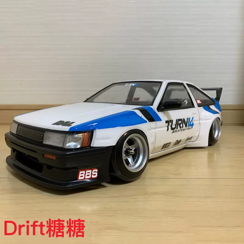 AD-RB1 Addiction PANDEM AE86 Levin 1/10 RC漂移车壳/宽体车壳