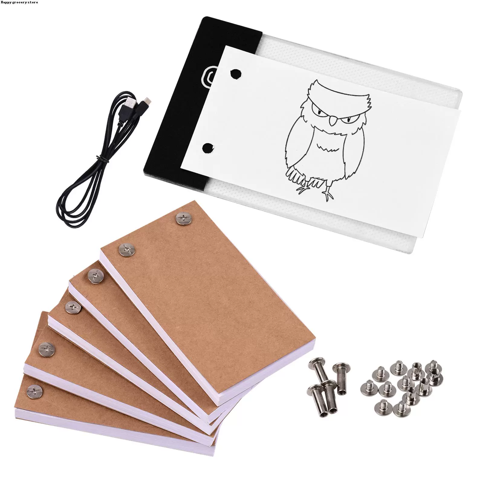 Drawing Flip Book Kit Light Pad LED - Taobao