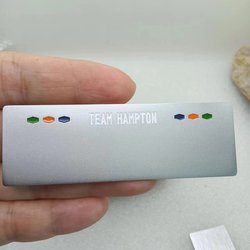 New Model Hilton Employee Badge, Manager Badge, Metal Pin, Hilton Enamel Company Emblem, Pin, Magnetic Attachment