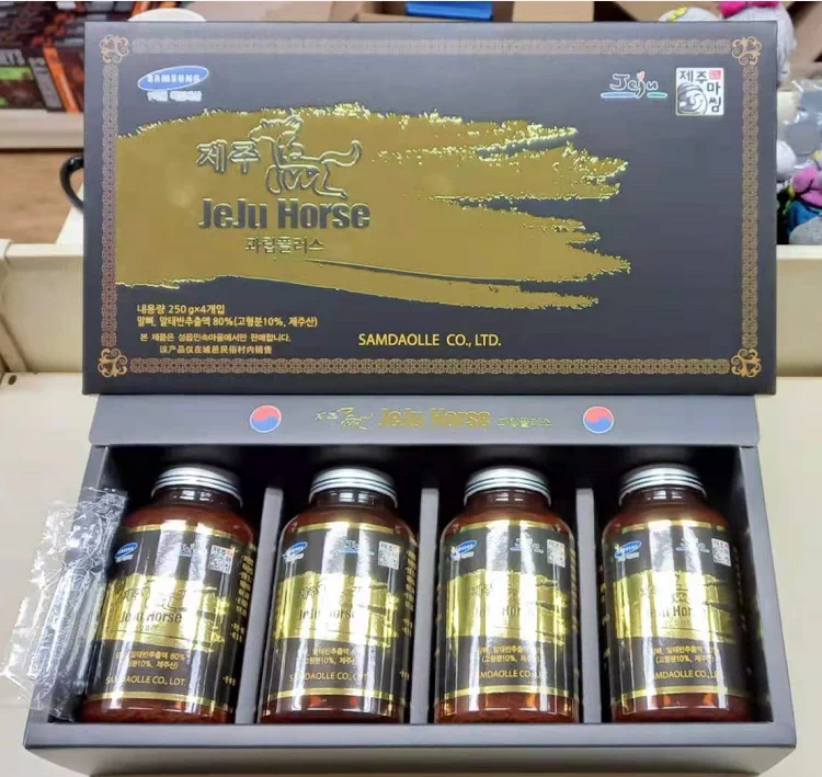 韓國濟州島民俗村特產【SAMSUNG漢拏山皇室冬蟲夏草丸60g】
