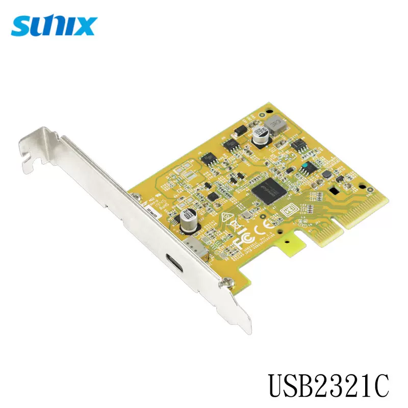 SUNIX USB2321C 1埠Type-C Gen2X2 PCI Express 扩充卡