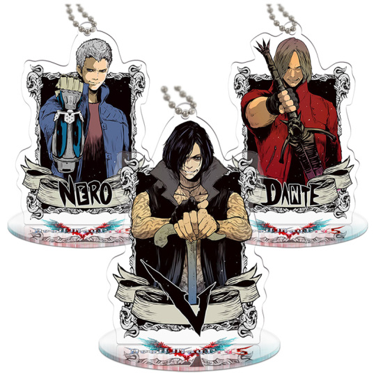 Devil May Cry 5 Acrylic Stand-Up Dolls - Dante, Nero, Virgil
