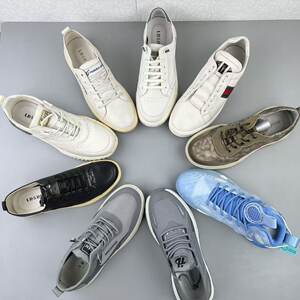 
Big brand broken code processing low-top flat men's shoes outdoor popular sneakers white shoes versatile fashion casual shoes clear