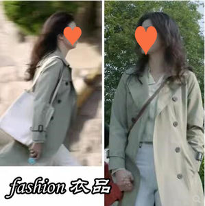 
I heard that you like me, Wang Churan, Ruan Liuzheng, the same 2023 small mid-length windbreaker jacket for women
