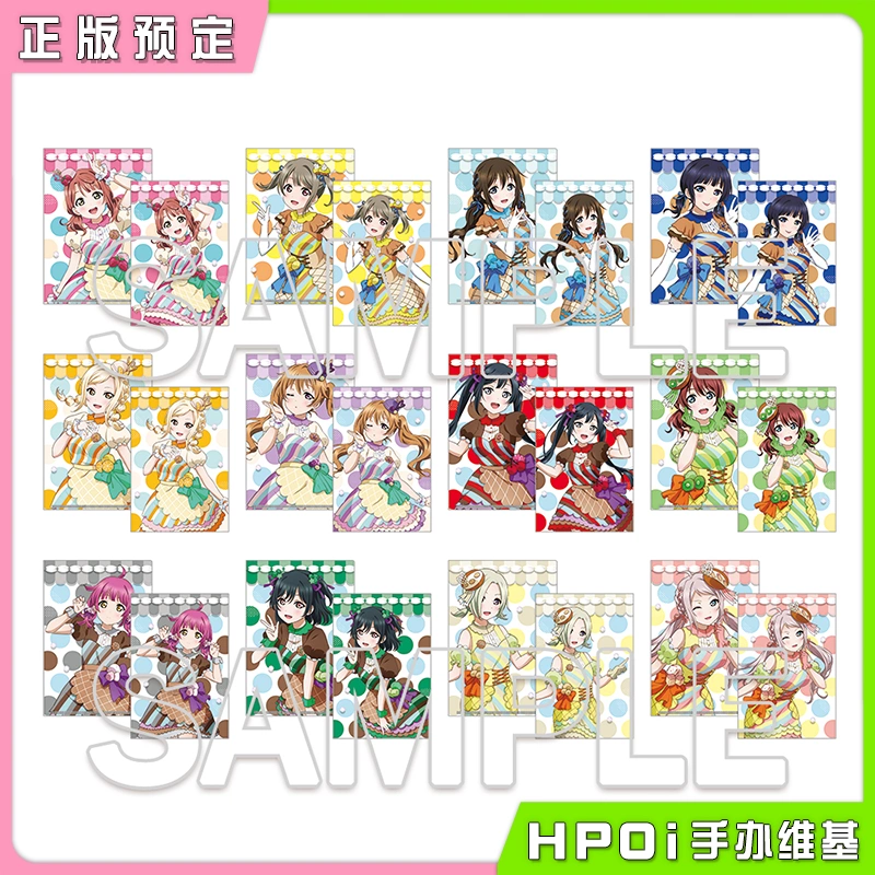 角川 LoveLive 虹咲学园 5周年纪念文件夹明信片周边