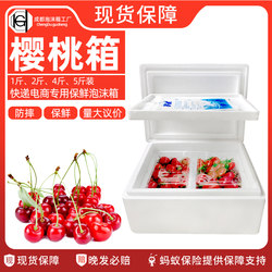 Foam Box Cherry Special Packaging Box 2.5kg Insulated Box 1.0kg Small Fresh-Keeping Box Matsutake Express Packaging Box