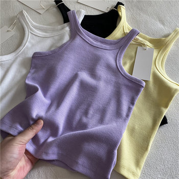 Elastic big thread vest leisure wind