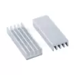 Nhôm định tuyến tản nhiệt 30*11*5mm điện tử tản nhiệt chip làm mát khối bộ nhớ video bộ nhớ dây dẫn nhiệt 