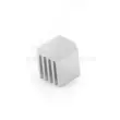 Chip IC điện tử tản nhiệt hợp kim nhôm 9*9*12 trắng băng dính bo mạch chủ hồ sơ tản nhiệt khối nhiệt tùy chỉnh hạ nhiệt cho laptop Linh kiện tản nhiệt